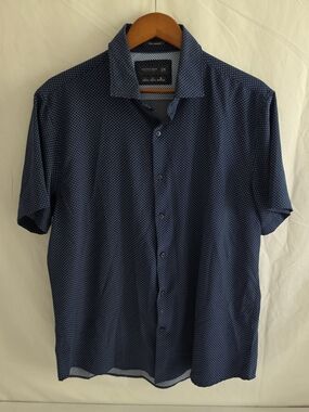 Cactus Man Ricky Singh Navy & Light Blue Shirt - XL